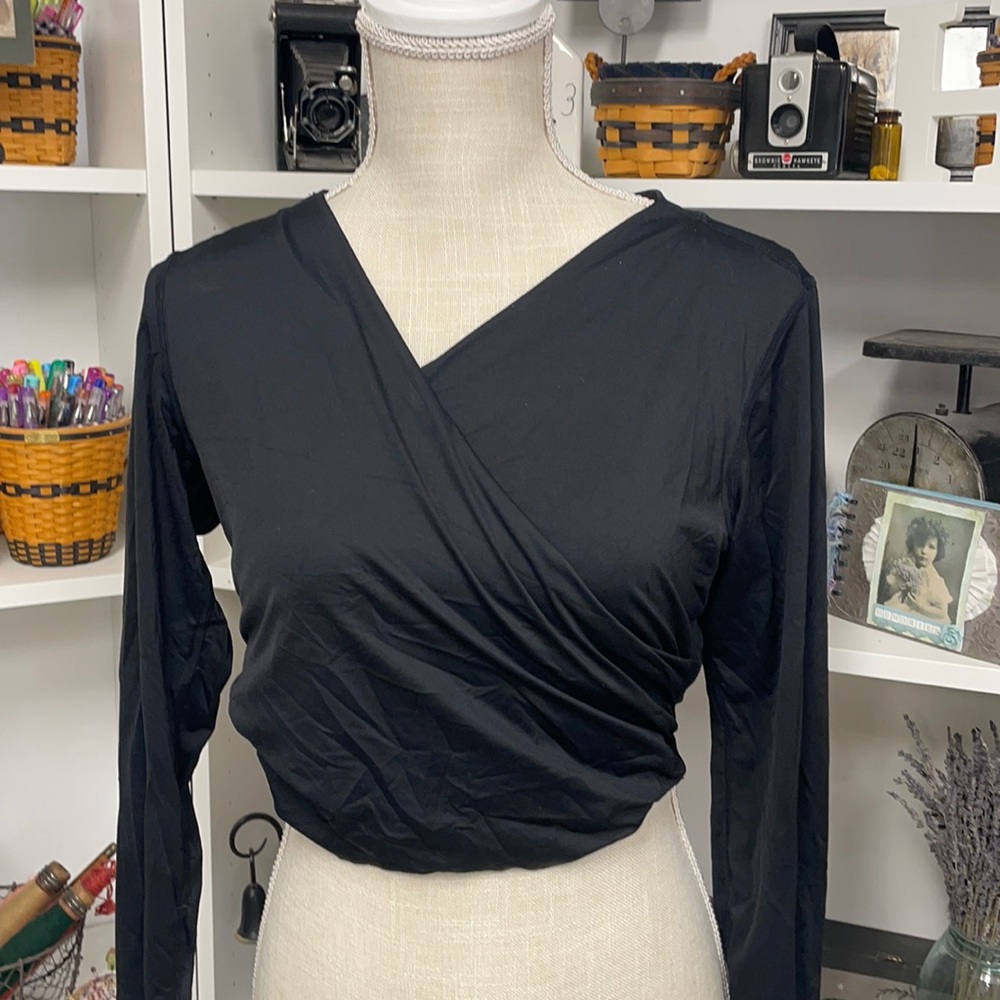 Athleta wrap top or shrug